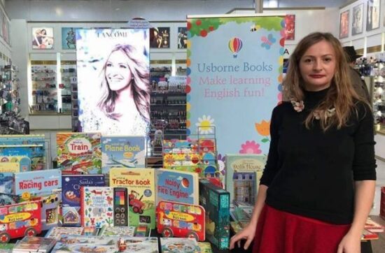 carti usborne stand ioana mosneag tuincentru