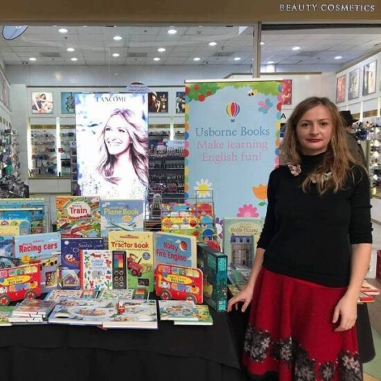 carti usborne stand ioana mosneag tuincentru