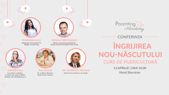 parenting academy parenting ads conferința Sănătatea și îngrijirea copilului mic tuincentru.ro