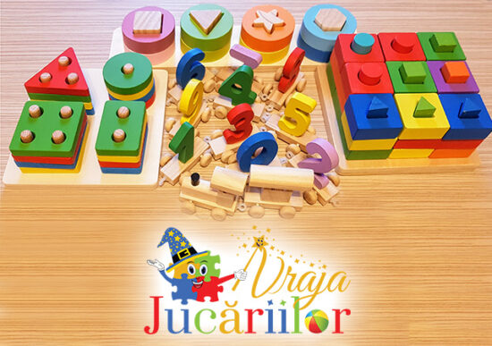 jucarii de sortare din lemn vrajajucariilor.com tuincentru.ro